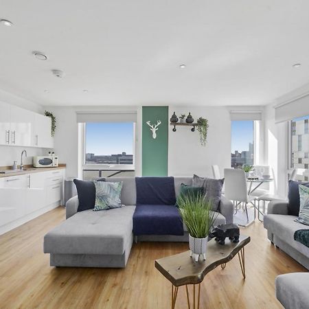 Stunning City Centre Penthouse - Sleeps 10 - Parking Manchester Buitenkant foto